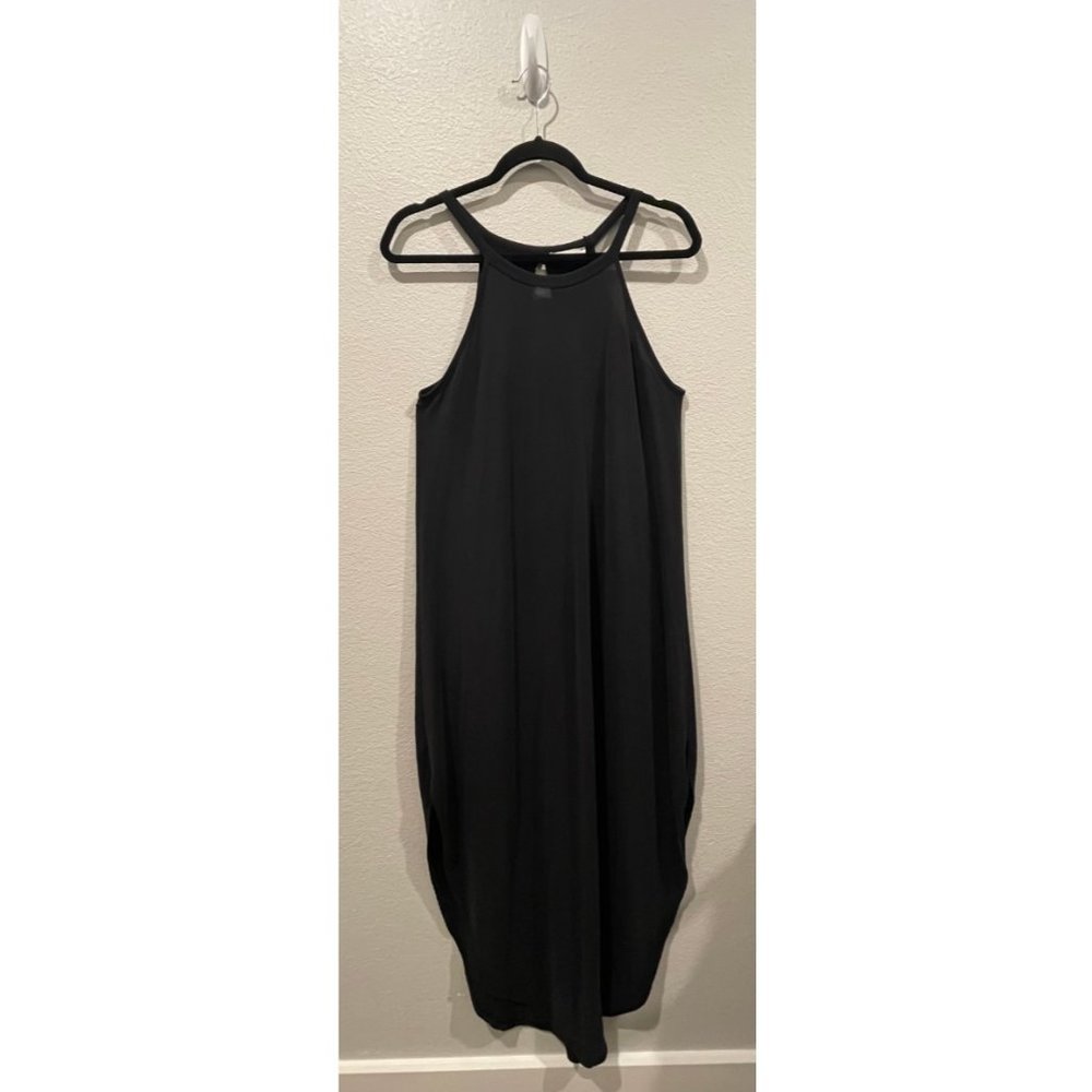 HOPE AND GRACE Halter Black Maxi Dress